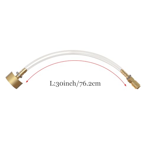 Boat Hydraulic Steering Bleed Kit with Filler & Tee Hoses for Seastar System