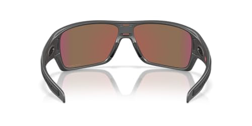 Oakley Turbine Rotor Matte Steel Sunglasses with Prizm Violet Polarized Lenses 32mm