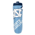 NCAA 32 oz Squeeze Water Bottle - North Carolina Tar Heels College Sports Fan Gear