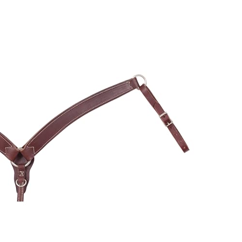 Sunset Weaver Leather Horizons Contoured Ring-in-Center Breast Collar for Horses