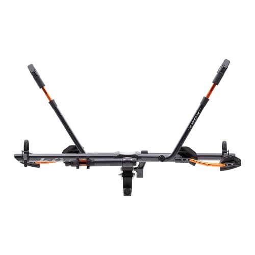 Kuat NV 2.0 Bike Rack - 2-Inch Hitch, Gray Metallic/Orange Anodize, 2-Bike Capacity
