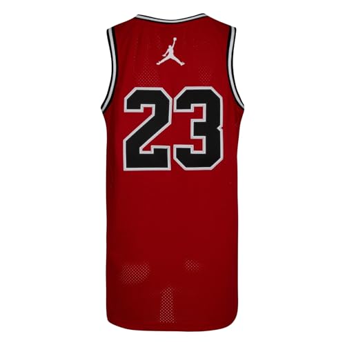 Jordan Boys' 23 Jersey Big Kids Red Medium - Sports Fan Tank Top