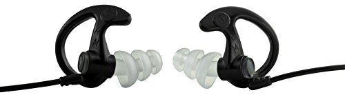 SureFire EP5 Sonic Earplugs Max Full-Block Reusable Ear Protection - Black 1 Pack