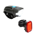 NiteRider Swift 700 & Vmax+ 180 Bike Light Set - 700 Lumens Front & 180 Rear USB Rechargeable, Waterproof, 12 Modes for Night Riding & Commuting