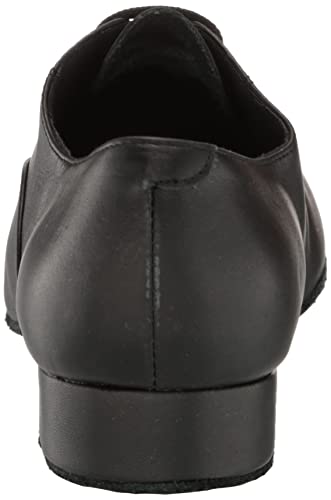 Very Fine Men's Wide Leather Ballroom Dance Shoes - Adrian Black / 11 Wide