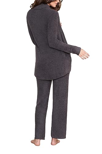Barefoot Dreams CozyChic Lite Circle Cardi Large Carbon Sweater