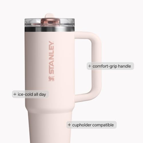 Stanley Quencher ProTour Flip Straw Tumbler 40 oz Black Interfusion