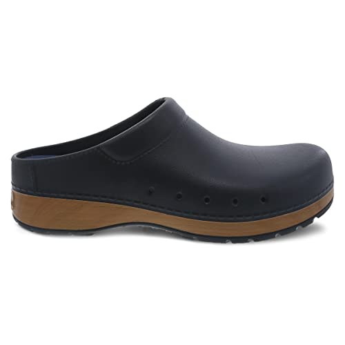 Dansko Men's Kane Slip-On Mule Black 9.5-10 Lightweight Eco-Friendly Clog