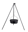 Camp Chef 50-Inch Black Tripod for Campfire Cooking & Dutch Ovens