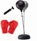 Champs MMA Freestanding Reflex Punching Bag with Adjustable Stand & Gloves