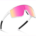 Kids Polarized Sunglasses UV400 Protection Baseball Sports Glasses White Pink Lens