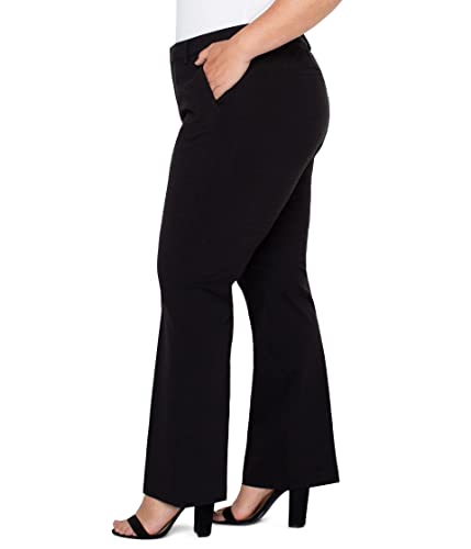 Liverpool Women's Kelsey Flare Trouser Black Size 6 - Super Stretch Ponte