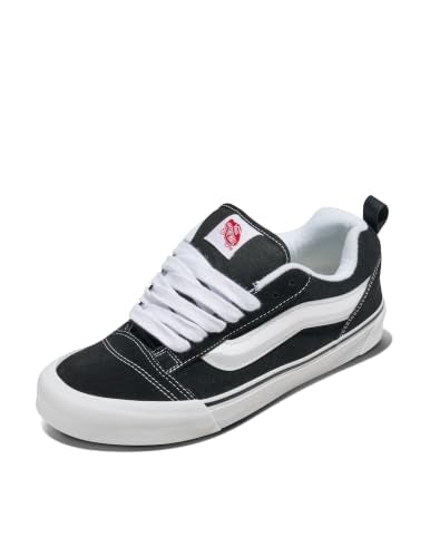 Vans Knu Skool Retro Low-Top Sneakers Women 8.5 / Men 7 Black & White