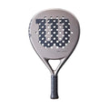 Wilson Carbon Force Team Padel Racket Grey/Navy - Power & Control