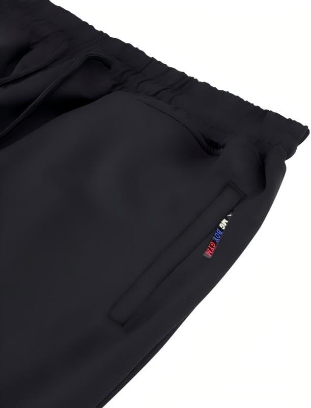 Skiennix Men's Jogger Sweatpants - Active Athletic Wear with Zipper Pocket & Drawstring | Sizes S-2XL