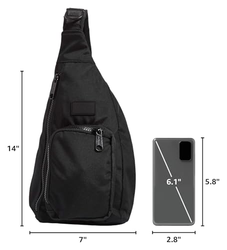 Vera Bradley Women's Recycled Lighten Up Reactive Mini Sling Backpack Black - One Size