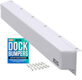 Boat Dock Bumper Guards 6x4 Inch High-Density Foam with 59 Inch Length, Marine Vinyl, Corner & Piling Protection