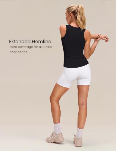 X-Large Black Workout Tank Top for Women - Yoga & Activewear