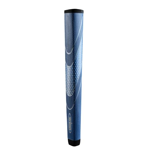 Winn Jumbo Lite Pistol Golf Putter Grip - Blue, 2024 Redesign