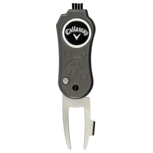 Grey Callaway 4-in-1 Blade Golf Divot Repair Tool with Ball Marker