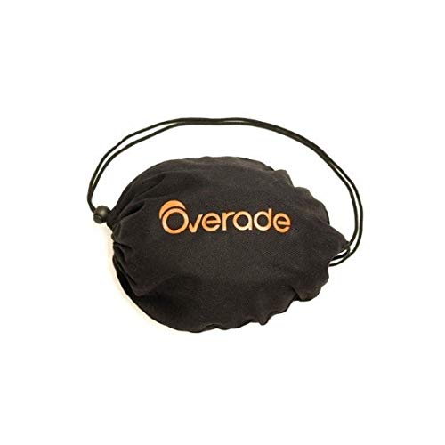 Overade Cotton Pouch Made to Store and Carry Foldable Helmets Plixi, Plixi FIT, Zoom or Any Other Bike Accessories - Volume 3 liters - Dimensions 27 x 27 cm - Colour Black