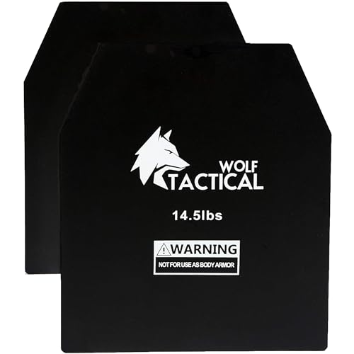 14.5Lb Weight Plate for Tactical Weight Vest - Durable Steel Resistance Training