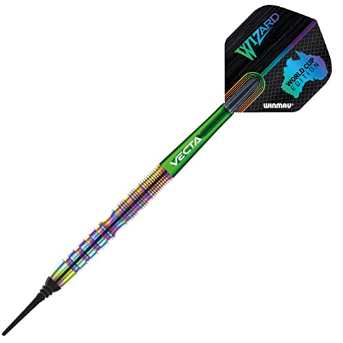Simon Whitlock Soft Tip Darts Set - 18g Tungsten Barrel, Flights & Shafts Included