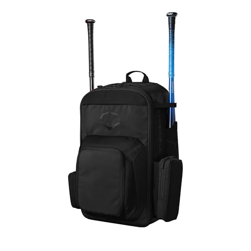EvoShield Takeover Backpack Black for Sports Equipment Storage