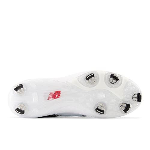 Men's FuelCell 4040 V7 Metal Baseball Cleats - Black White, Size 10.5