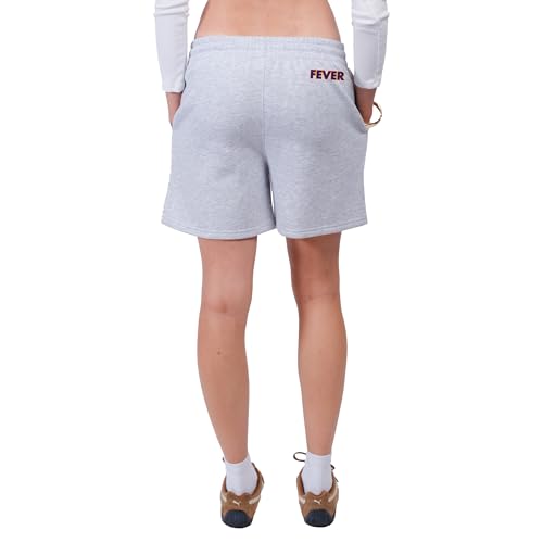 Women's WNBA Official Super Soft Full Court Basketball Shorts - Indiana Fever Medium Heather Gray