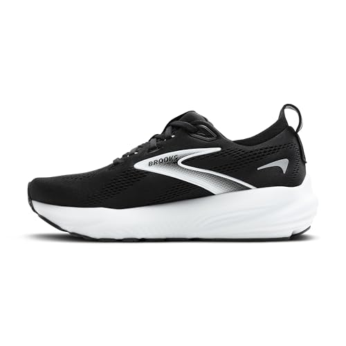 Brooks Men’s Glycerin 22 Neutral Running Shoes - Black Grey White 11