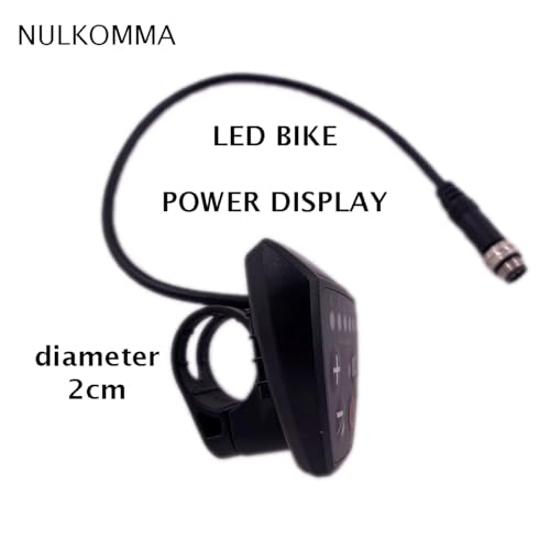 Electric Bike LED Display Meter 24V 36V 48V Cycling Computer Waterproof Control Panel