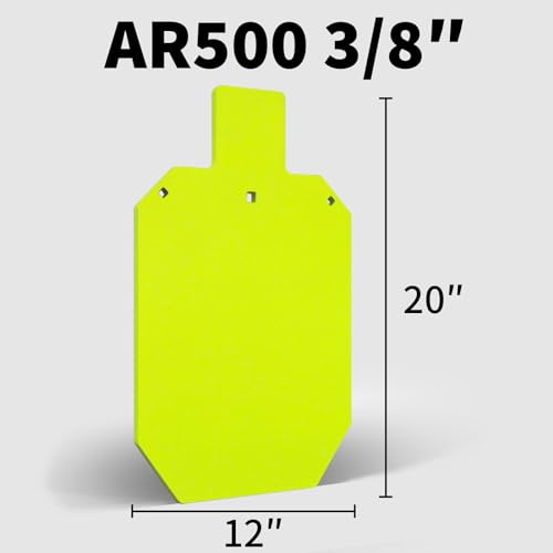 Highwild AR500 Steel Target Stand Kit with 12x20 Target & 2x4 Mount - Target System with Variation H-Target Stand Kit/12x20 Torso