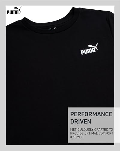 Boys Cotton T-Shirt - Black, Size 10-12 - Crewneck Short Sleeve Tee