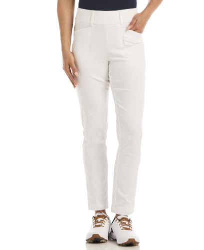 Callaway Women's Pull-On Tech Stretch Golf Pants - Short / Brilliant White