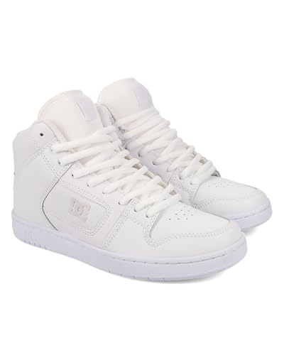Men's DC Manteca 4 High-Top Skate Shoes - White Battleship Variation 11