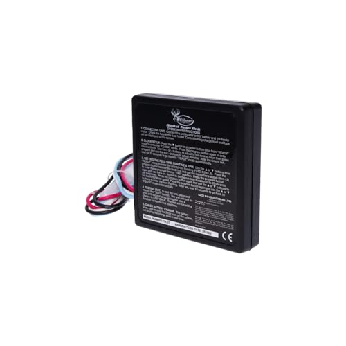 Wildgame Innovations Trophy Hunter 12V Digital Feeder Kit - Solid, Weather-Resistant, Easy Setup