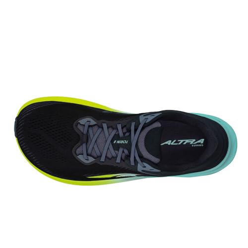 Men's Torin 8 Road Running Shoes - Wide 10.5 Black Lime