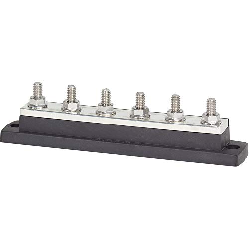 250A MaxiBus BusBar with 6 Studs - No Cover, 2126, 300V AC/DC