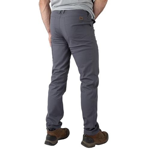 Field & Stream Men's Full Strut Stretch Canvas Pants 36W x 32L Charcoal