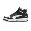 PUMA Rebound Layup SL Basketball Sneakers Men Black/White Size 8.5
