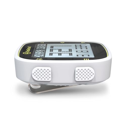 Golf GPS Handheld Device with Worldwide Course Database - Lightweight & Easy to Use