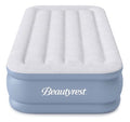 Twin Size Air Mattress with Vertical Beam Support - Guest & Camping Bed
