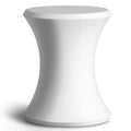 Coast Modern White Outdoor Side Table - All-Weather Pool & Patio Lounger Table