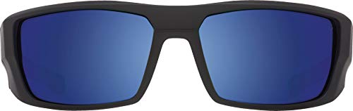 Black Polarized Wrap Sunglasses for Men & Women - Dirk Model