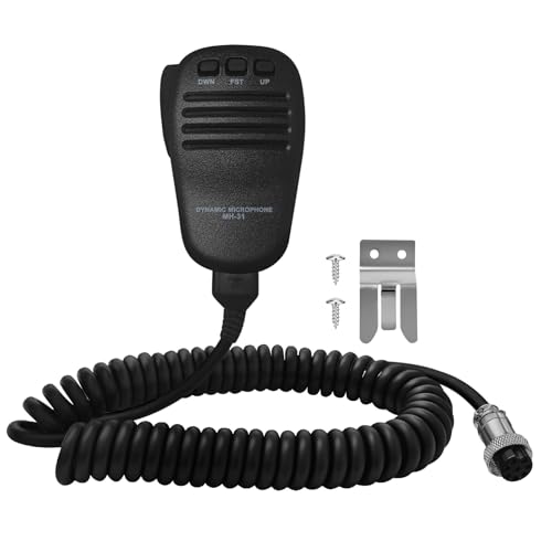 Handheld Microphone for Radio Communication MH-31B8 8-Pin Fit for FT-847 FT-920