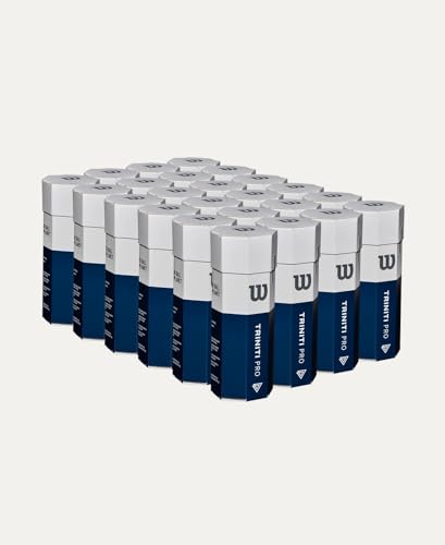 Wilson Triniti Pro Tennis Balls - Pack of 72, High-Visibility, Recyclable, Durable & Responsive
