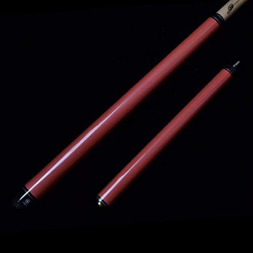 Heavy Hitter Jump Break Pool Cue 3-Pieces 14mm Phenolic Tip - Red 21oz