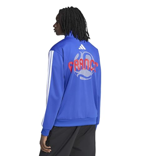adidas Men's France World Cup 2026 Track Top - Bold Blue, Large