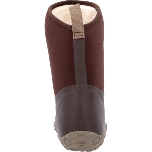 MUCK Women's Muckster II Mid Waterproof Rubber Work Boot - Brown, 9